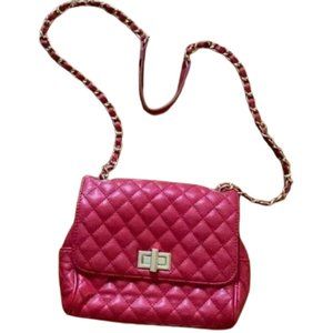 Forever 21 Red Purse Sling Crossbody Bag EUC. Pre-loved‎ In Good Condition.